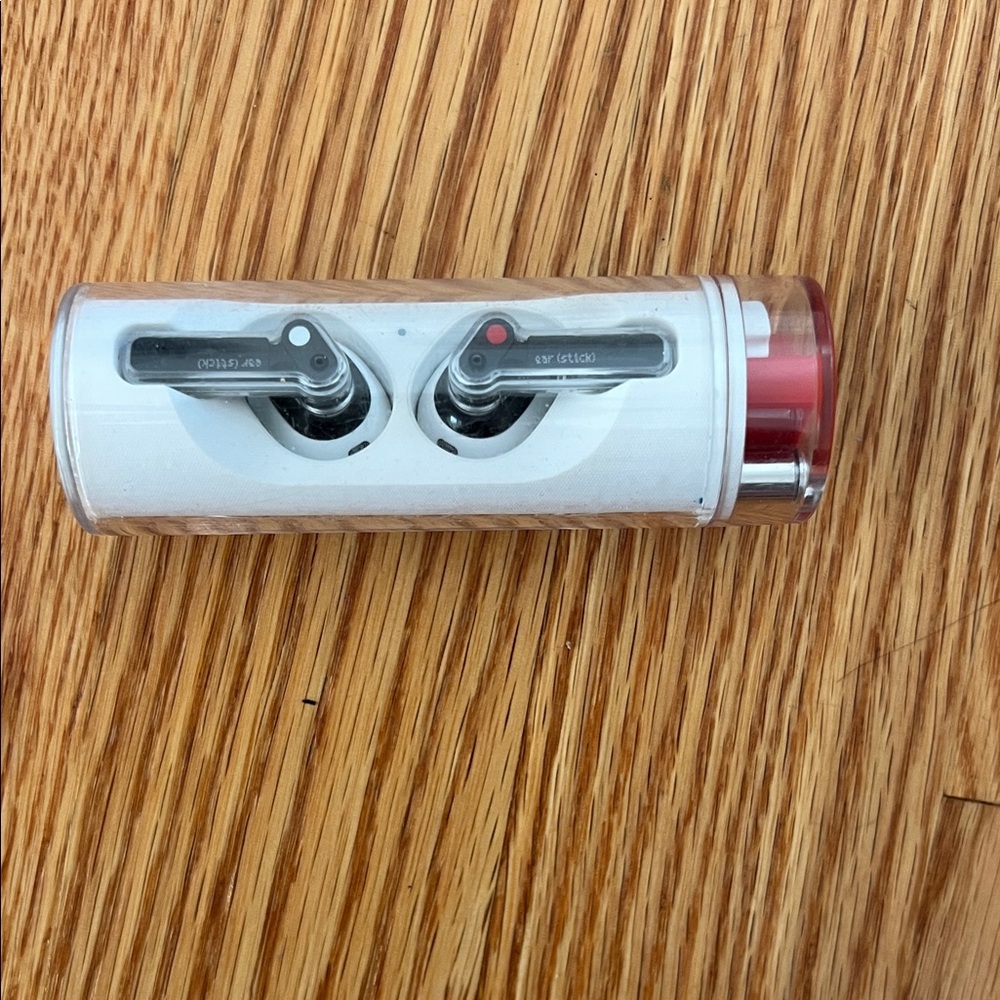 Nothing brand Stylish Black and Red Earbud Headphones